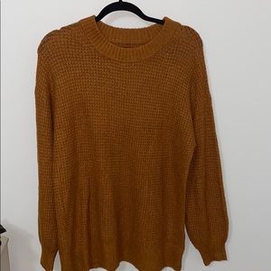Orange american eagle sweater